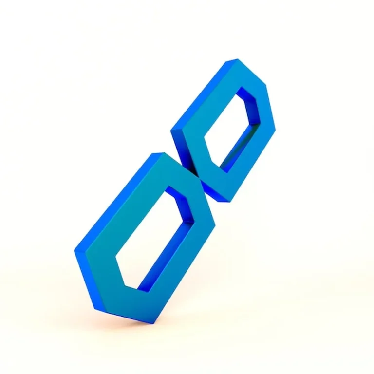 Ikona linku po lewej stronie na białym tle