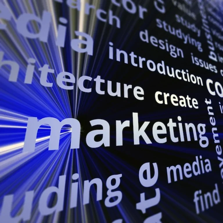 Koncepcja marketingowa sceny renderowania 3D