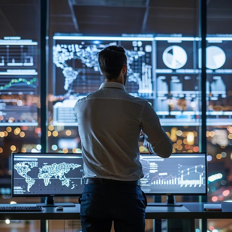 System monitorowania zarządzania dla budownictwa