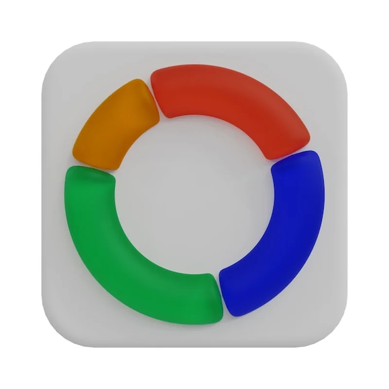 Trójwymiarowy diagram wykresu kołowego